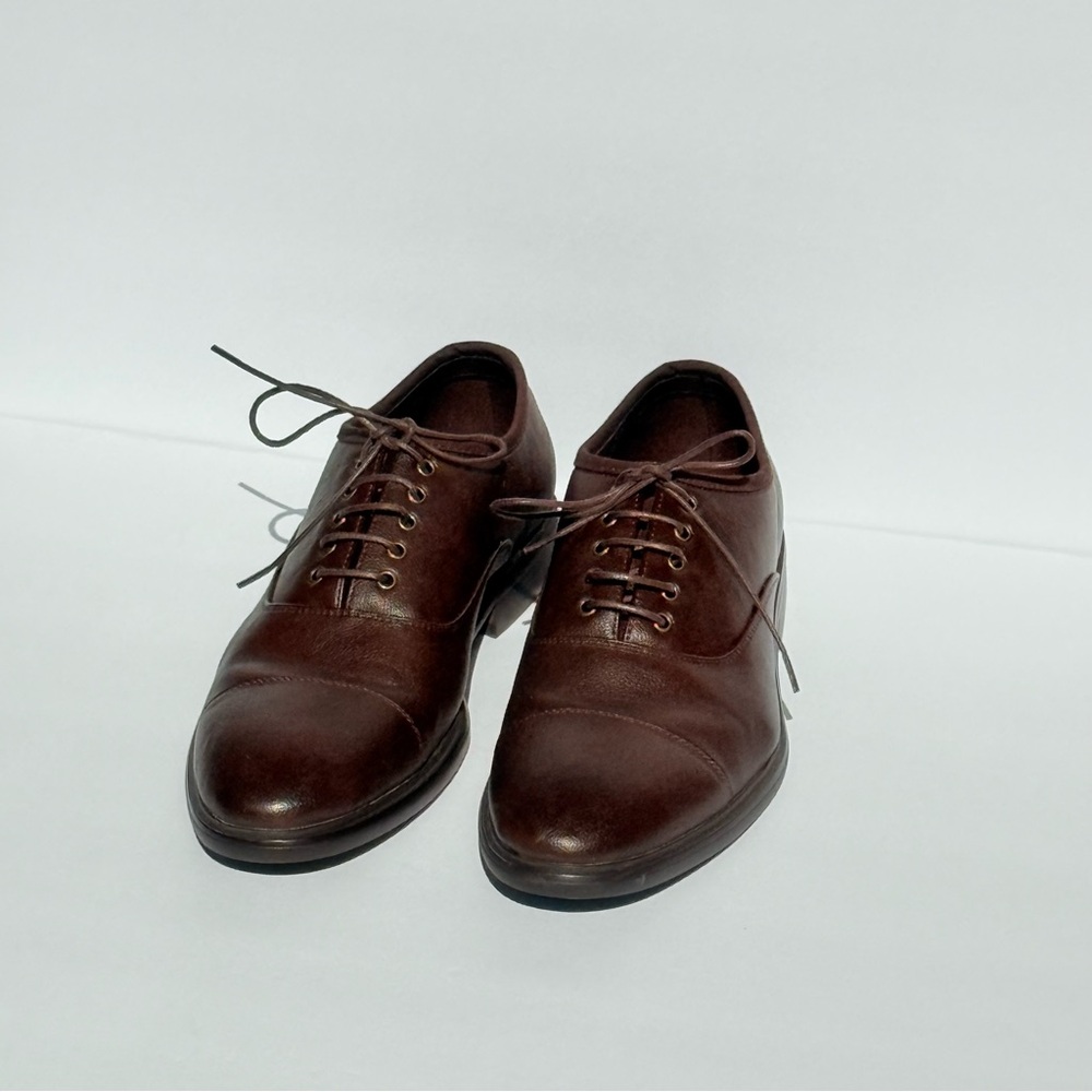 Call It Spring Classic Brown Leather Men's Shoes Size 9.5 US, EUR 42.5 , UK 8.5